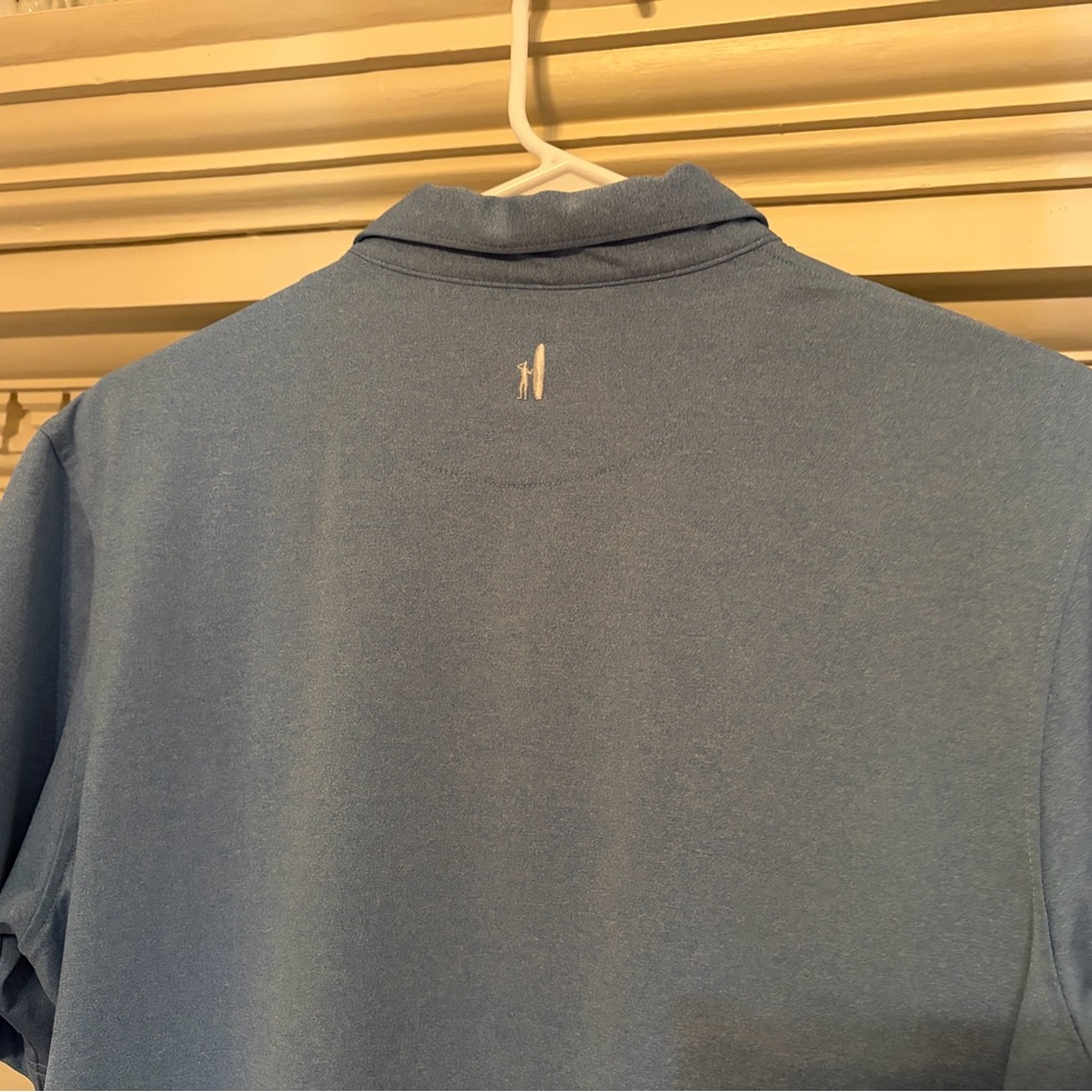Johnnie O Men's Blue Polo Shirt Sz Medium